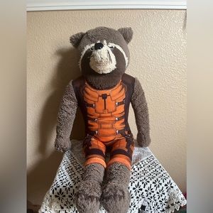 Marvel Guardians of the Galaxy Rocket the Racoon Large Plush Stuffed Animal 25”